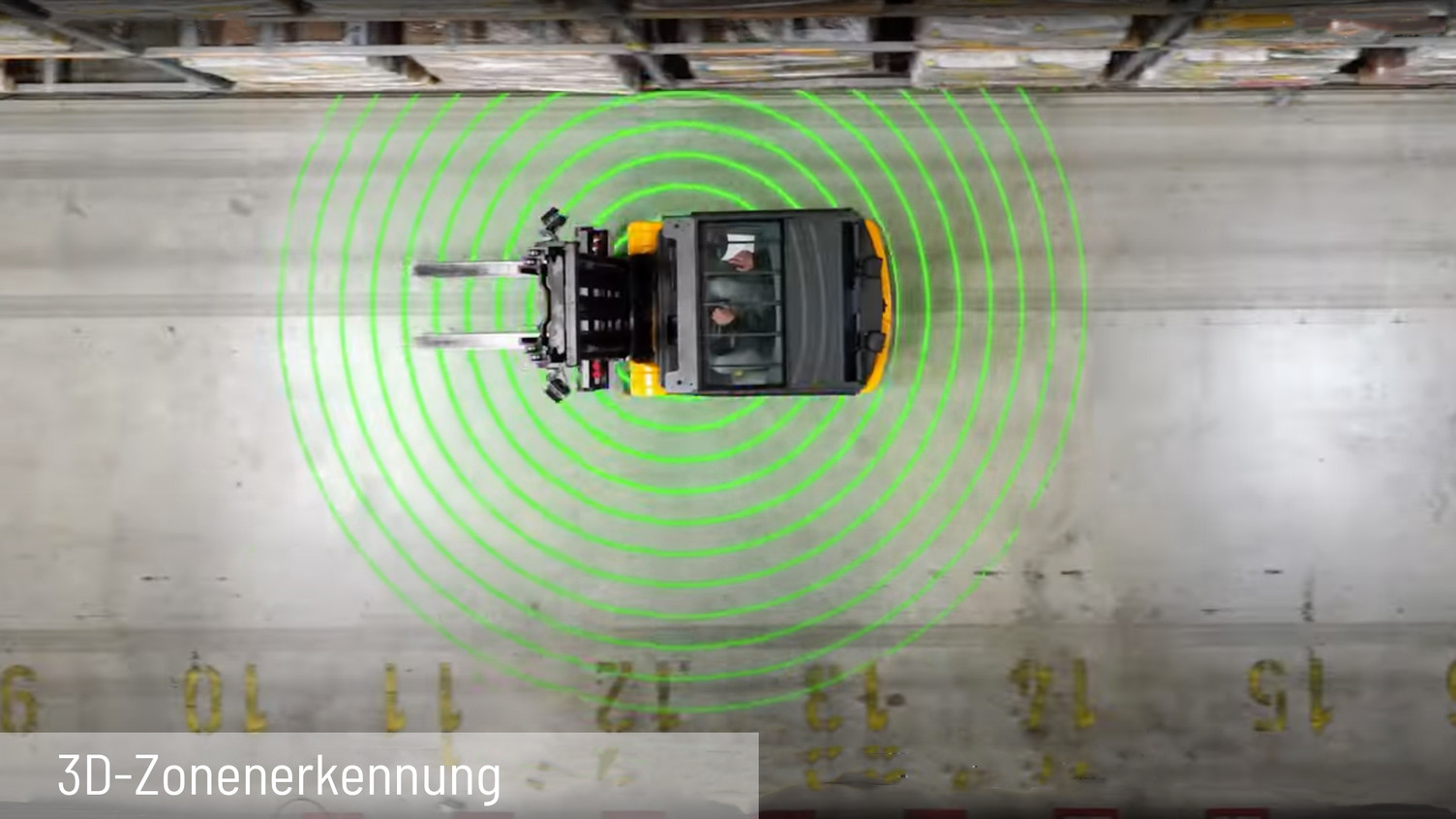 3D zone detection